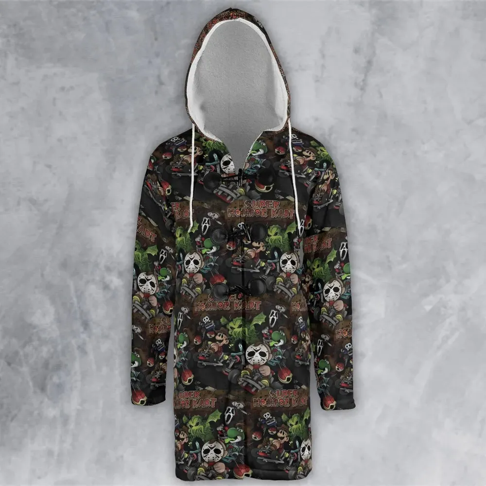 Super Horror Kart Hooded Cloak Coat - 2