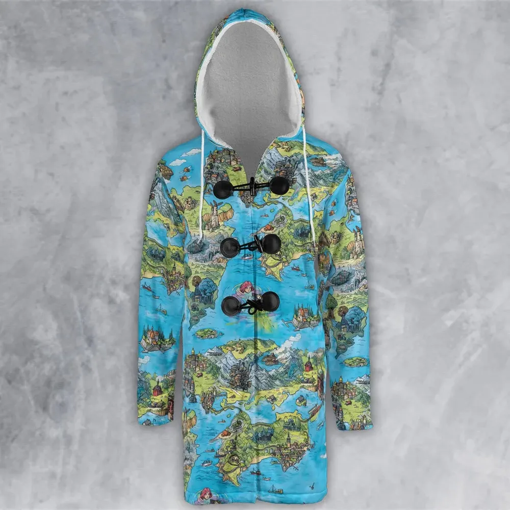 Ghibli Land Hooded Cloak Coat - 2