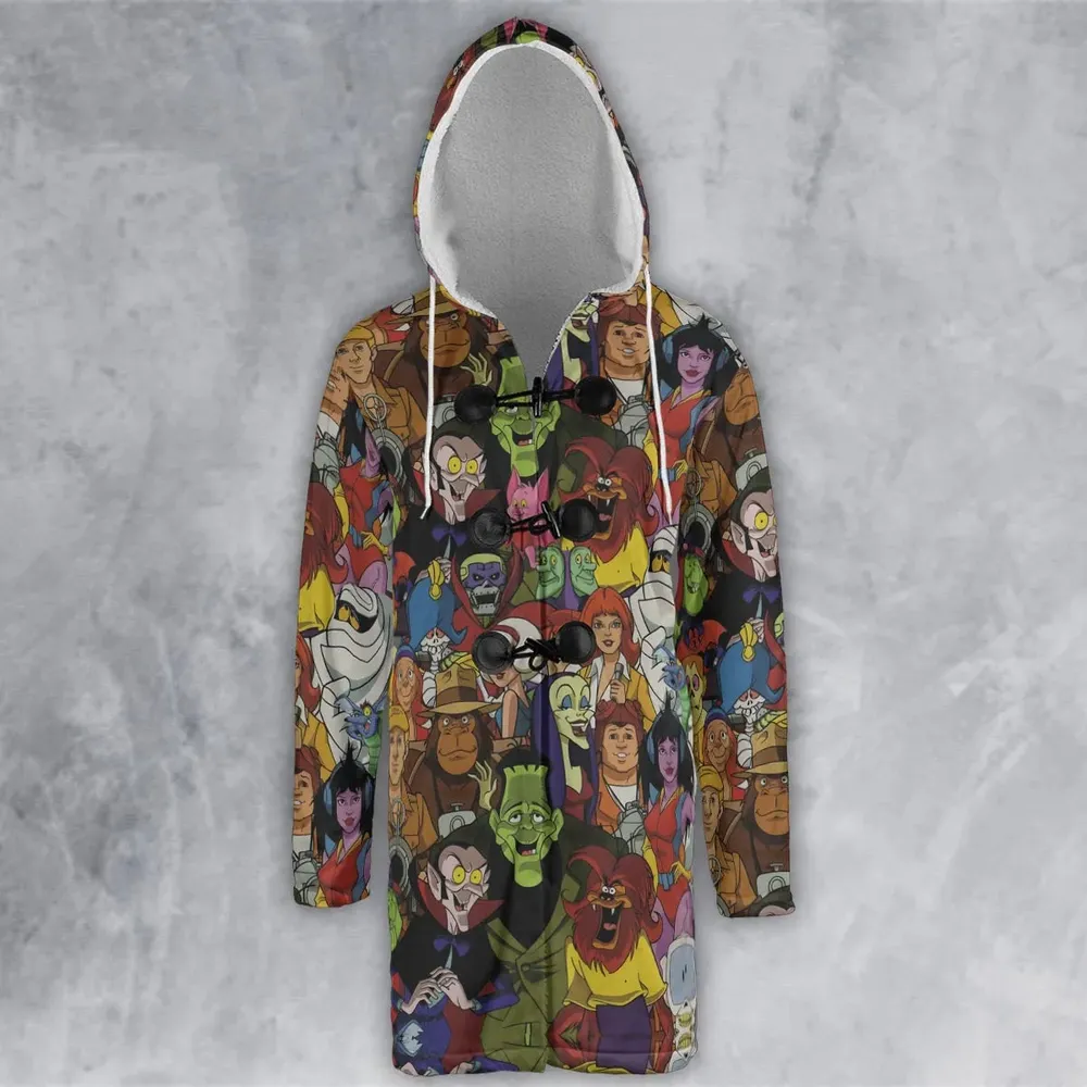 Frightfully Funny Ghostbusters Groovie Goolies Hooded Cloak Coat - 2