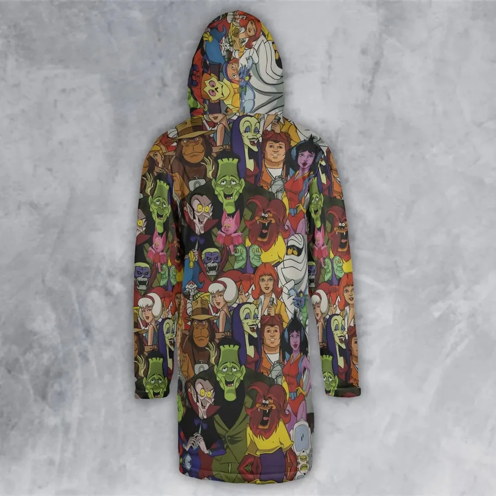 Frightfully Funny Ghostbusters Groovie Goolies Hooded Cloak Coat - 3