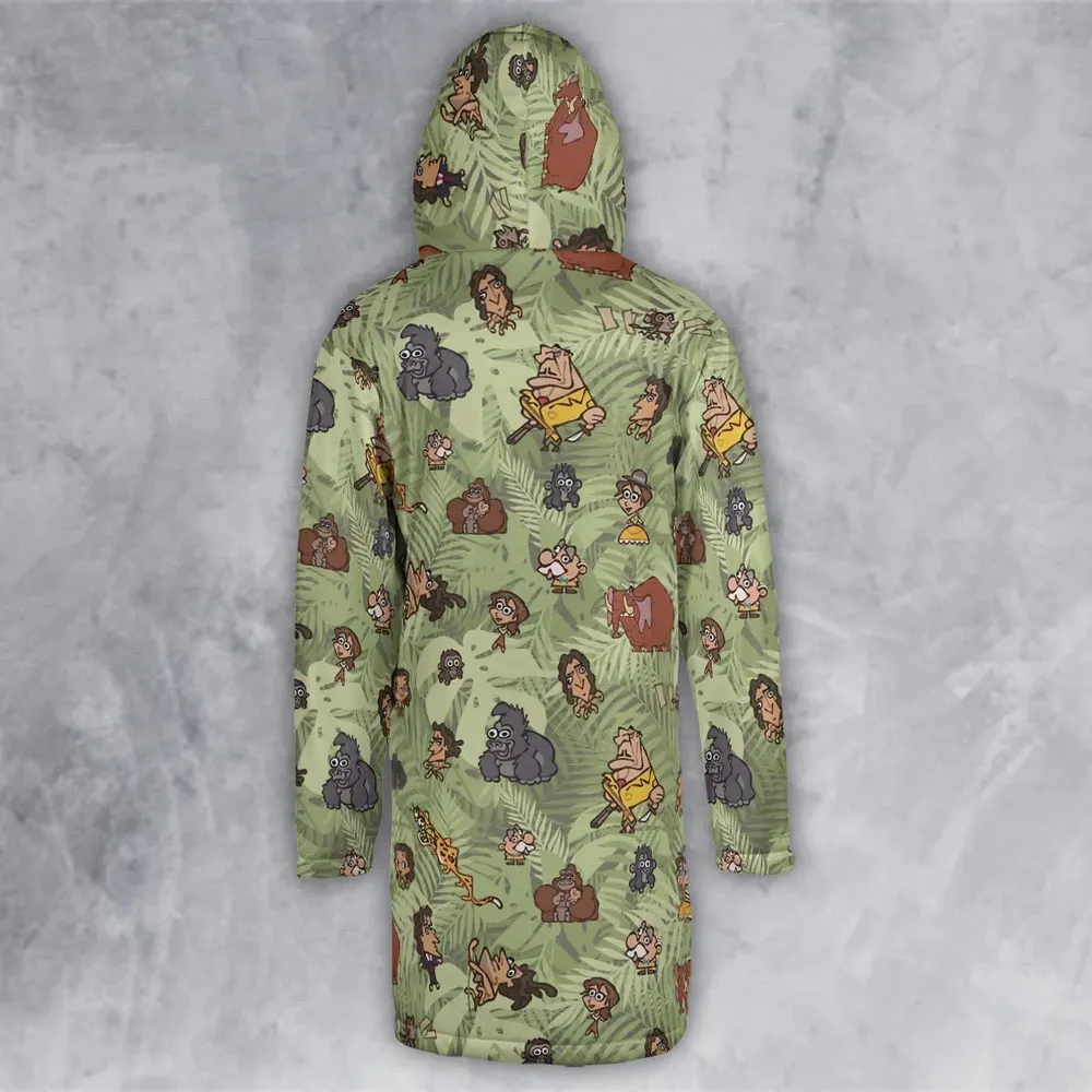 Tarzan Characters Hooded Cloak Coat - 3