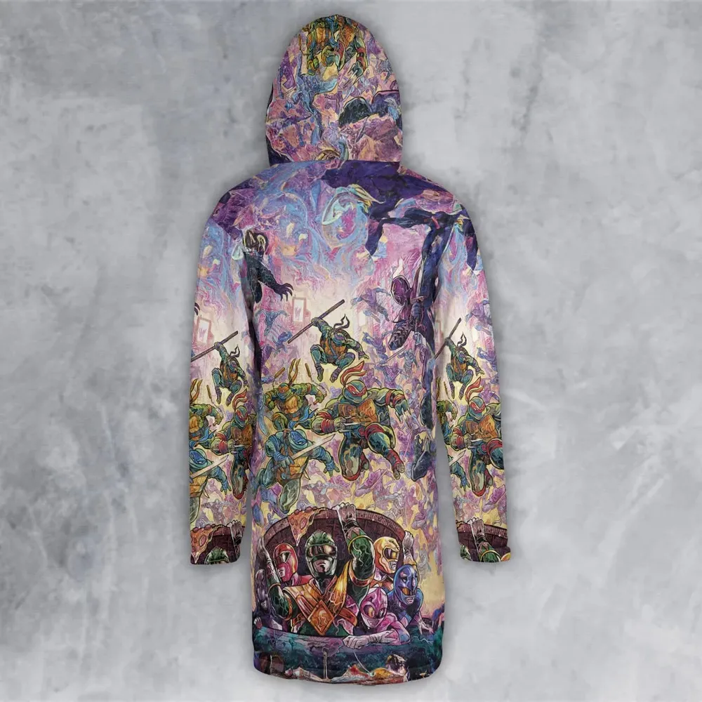 Shell Yeah Teenage Mutant Ninja Turtles Hooded Cloak Coat - 3
