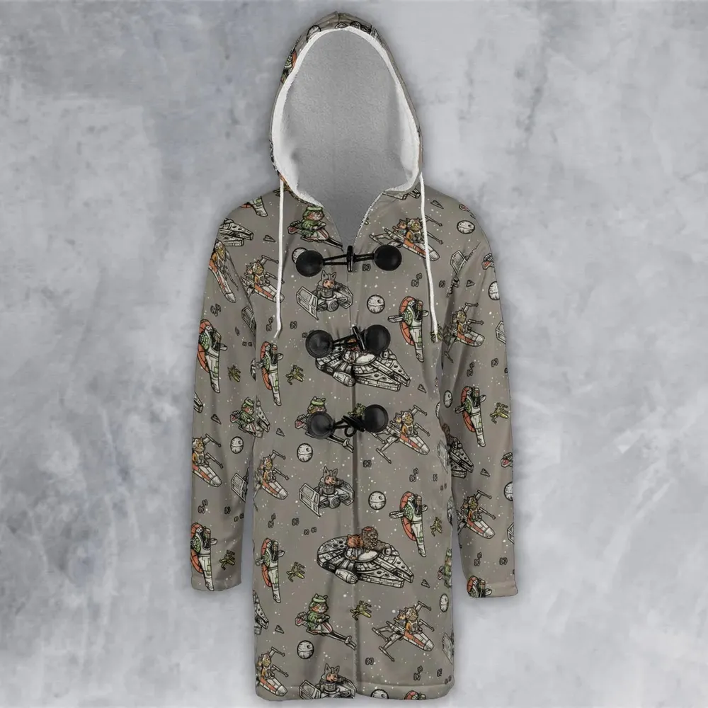 Goldbug Leader Star Wars Hooded Cloak Coat - 2