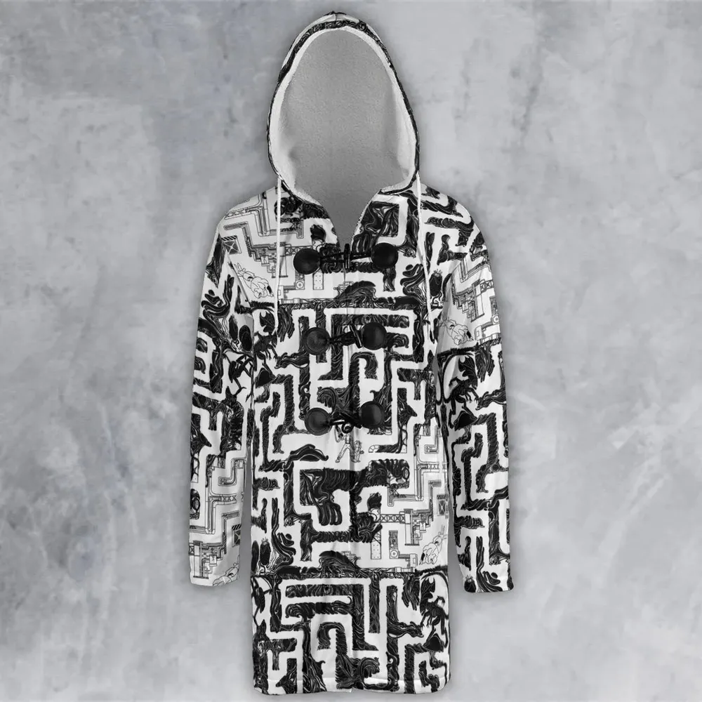 Xenomorph Alien Maze Hooded Cloak Coat - 2