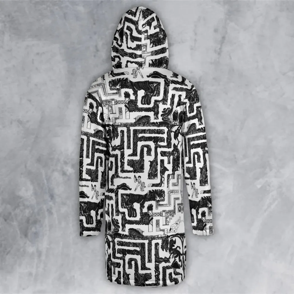 Xenomorph Alien Maze Hooded Cloak Coat - 3
