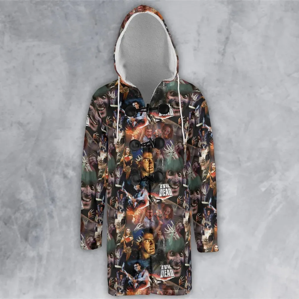 Classic Horror Evil Dead Hooded Cloak Coat - 2