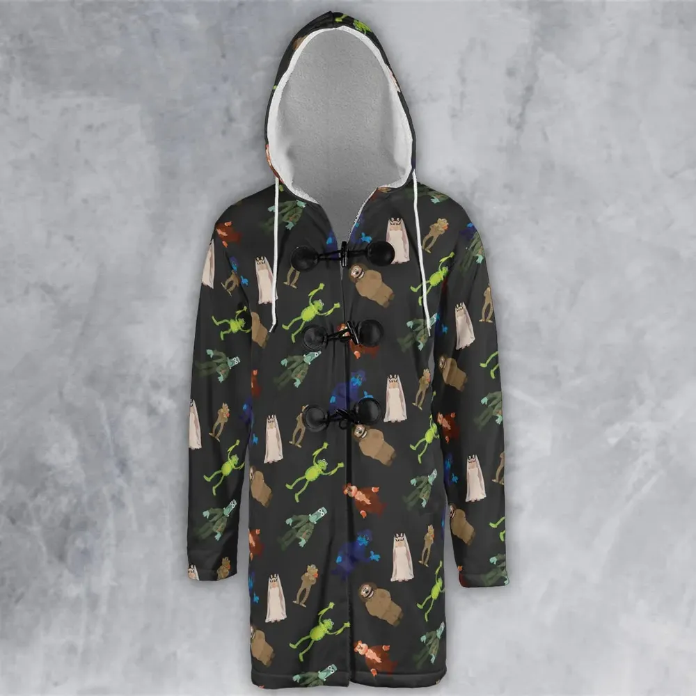 Muppet Monster Hooded Cloak Coat - 2