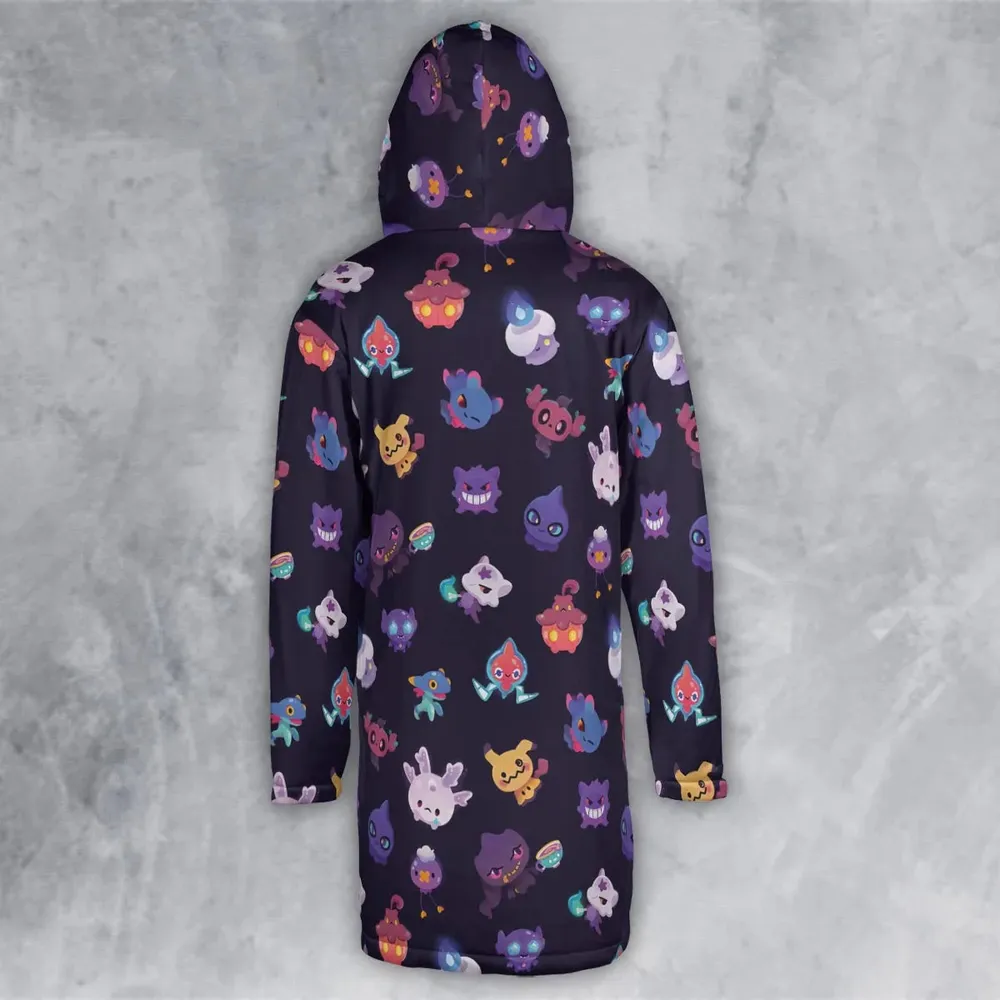 Cute Ghost Type Hooded Cloak Coat - 3