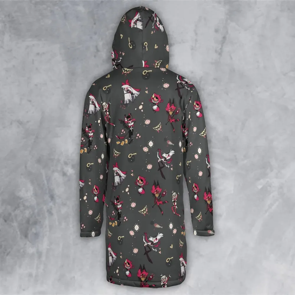 Helluva Hazbin Hooded Cloak Coat - 3