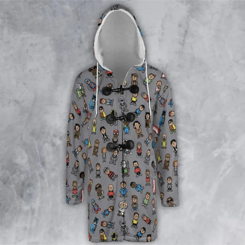Homies Hooded Cloak Coat - 2
