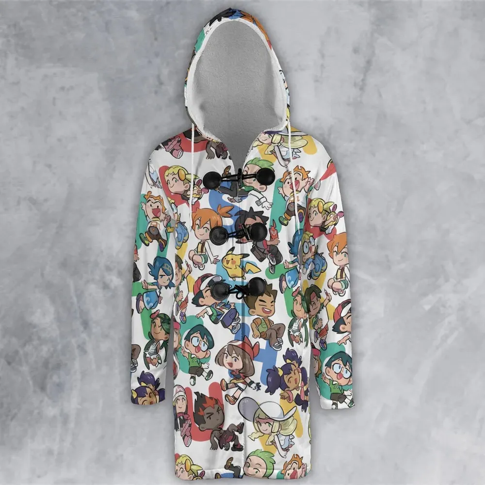Pokemon Trainer Hooded Cloak Coat - 2