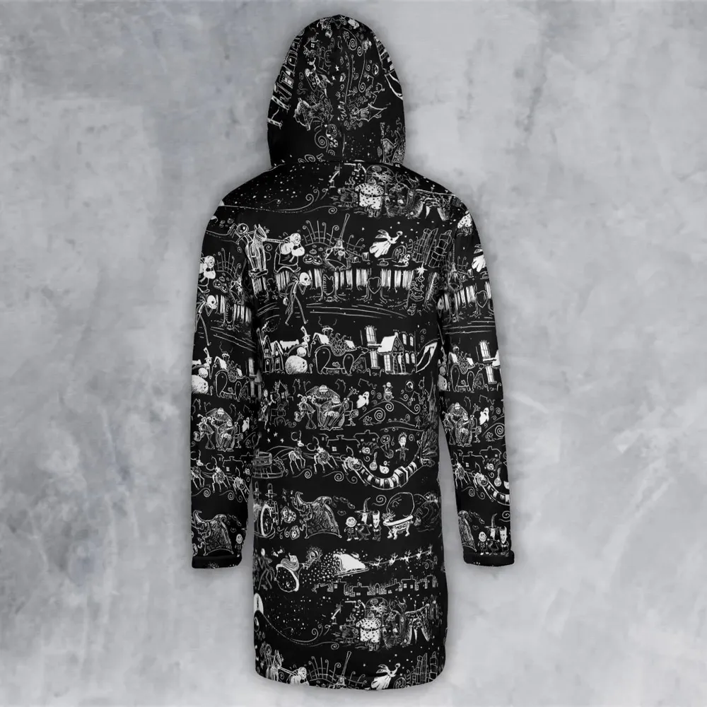 Nightmare Journey Hooded Cloak Coat - 3