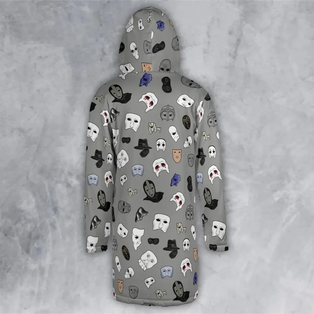 Masks of Phantom of Opera Hooded Cloak Coat - 3