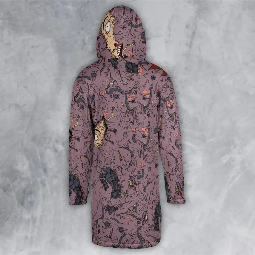 Uncontrollable Power Akira Hooded Cloak Coat - 3