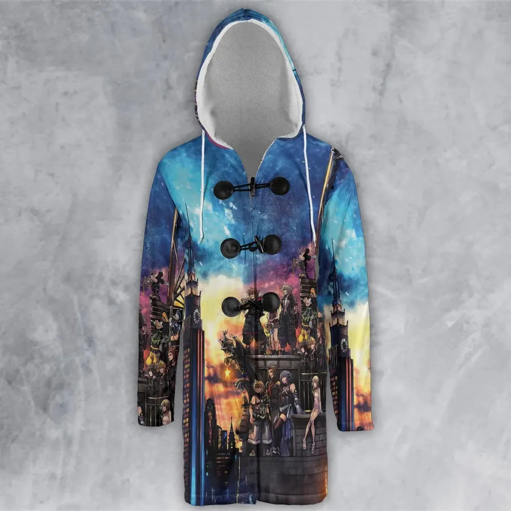 KH3 Kingdom Heart Hooded Cloak Coat - 2