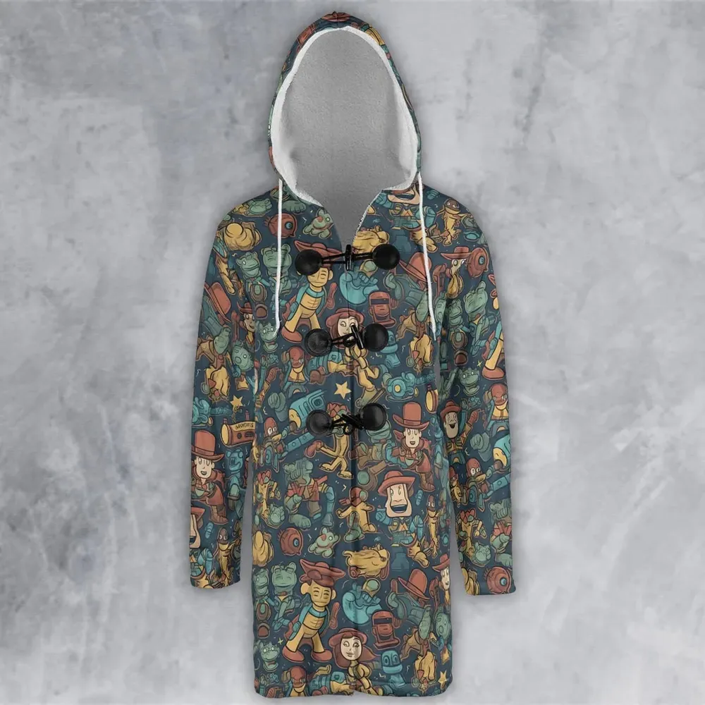 Story of Toy Cowboys Toy Story Hooded Cloak Coat - 2
