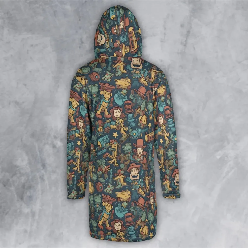 Story of Toy Cowboys Toy Story Hooded Cloak Coat - 3