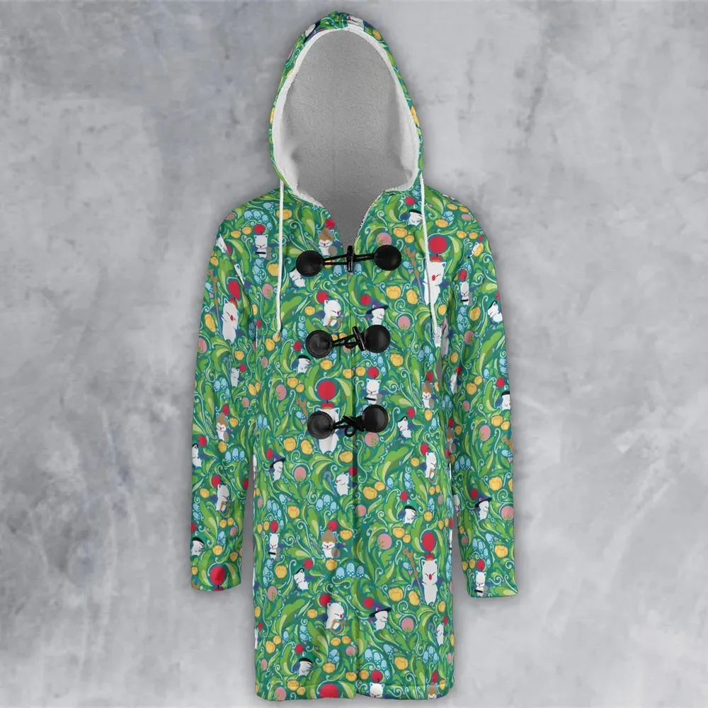 Moogle Final Fantasy Hooded Cloak Coat - 2