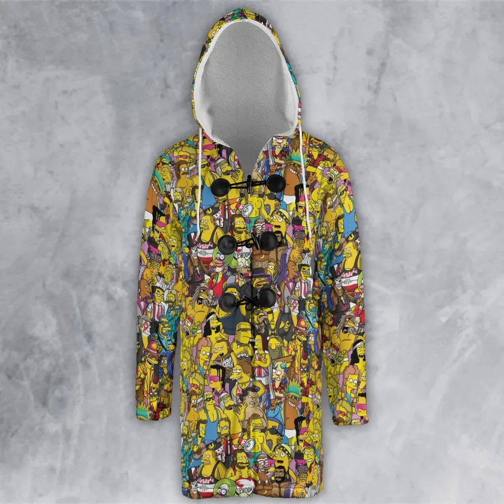 WWF Simpsons Hooded Cloak Coat - 2