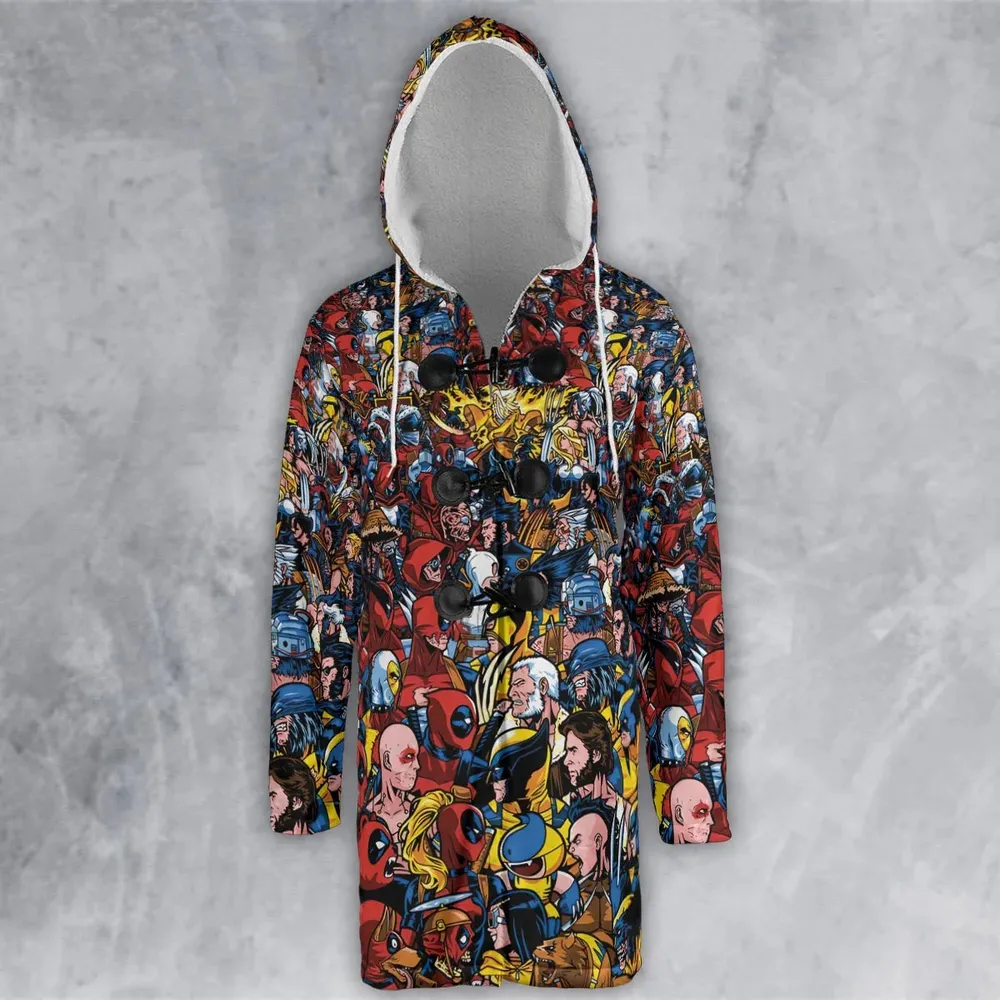 70 Variants and Bloodlines Hooded Cloak Coat - 2