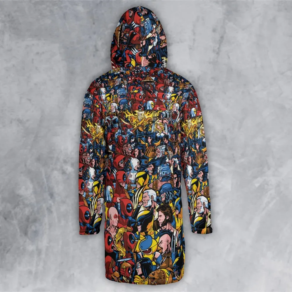 70 Variants and Bloodlines Hooded Cloak Coat - 3
