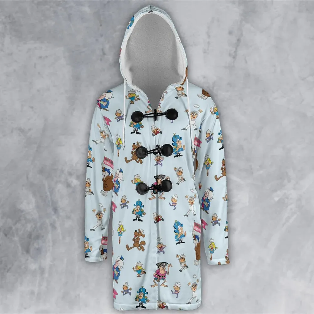 Cereal Cap'n Crunch Characters Hooded Cloak Coat - 2