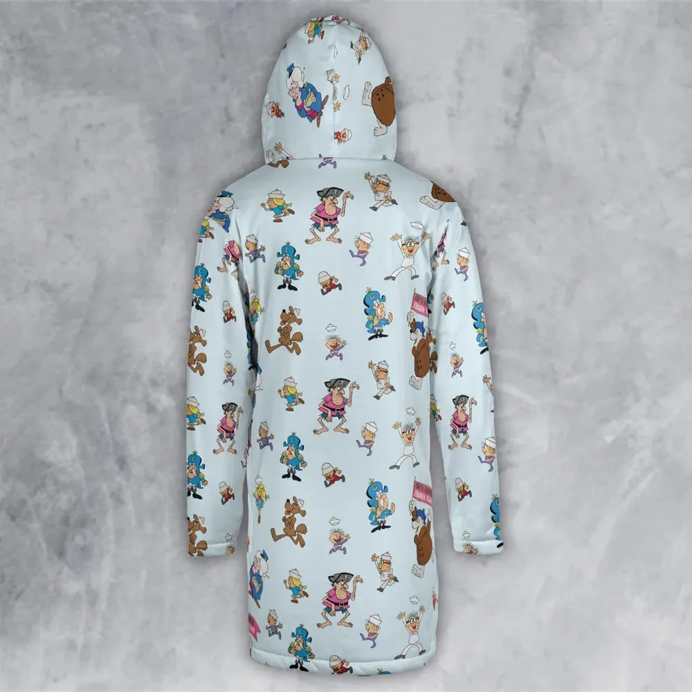 Cereal Cap'n Crunch Characters Hooded Cloak Coat - 3