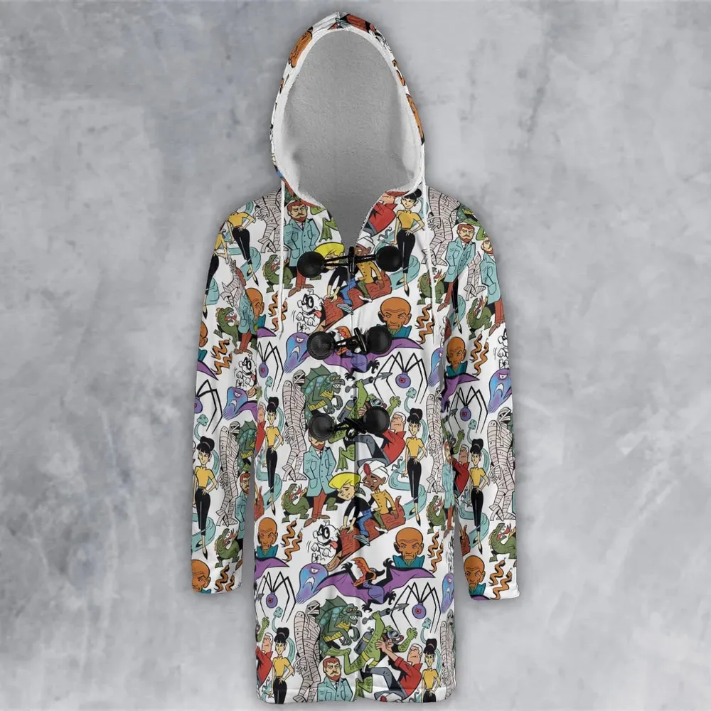 The Adventures Jonny Quest Hooded Cloak Coat - 2