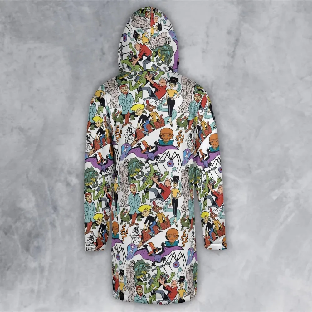 The Adventures Jonny Quest Hooded Cloak Coat - 3