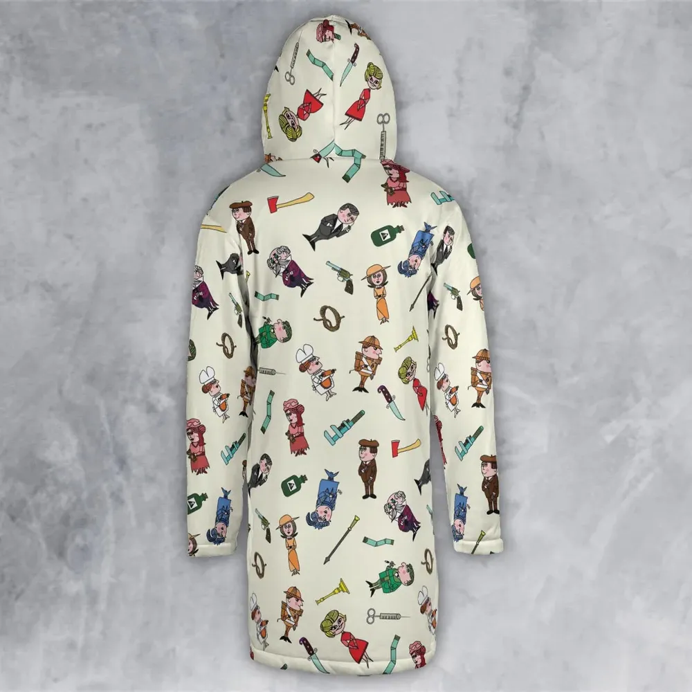 Clue Board Game Characters Hooded Cloak Coat - 3