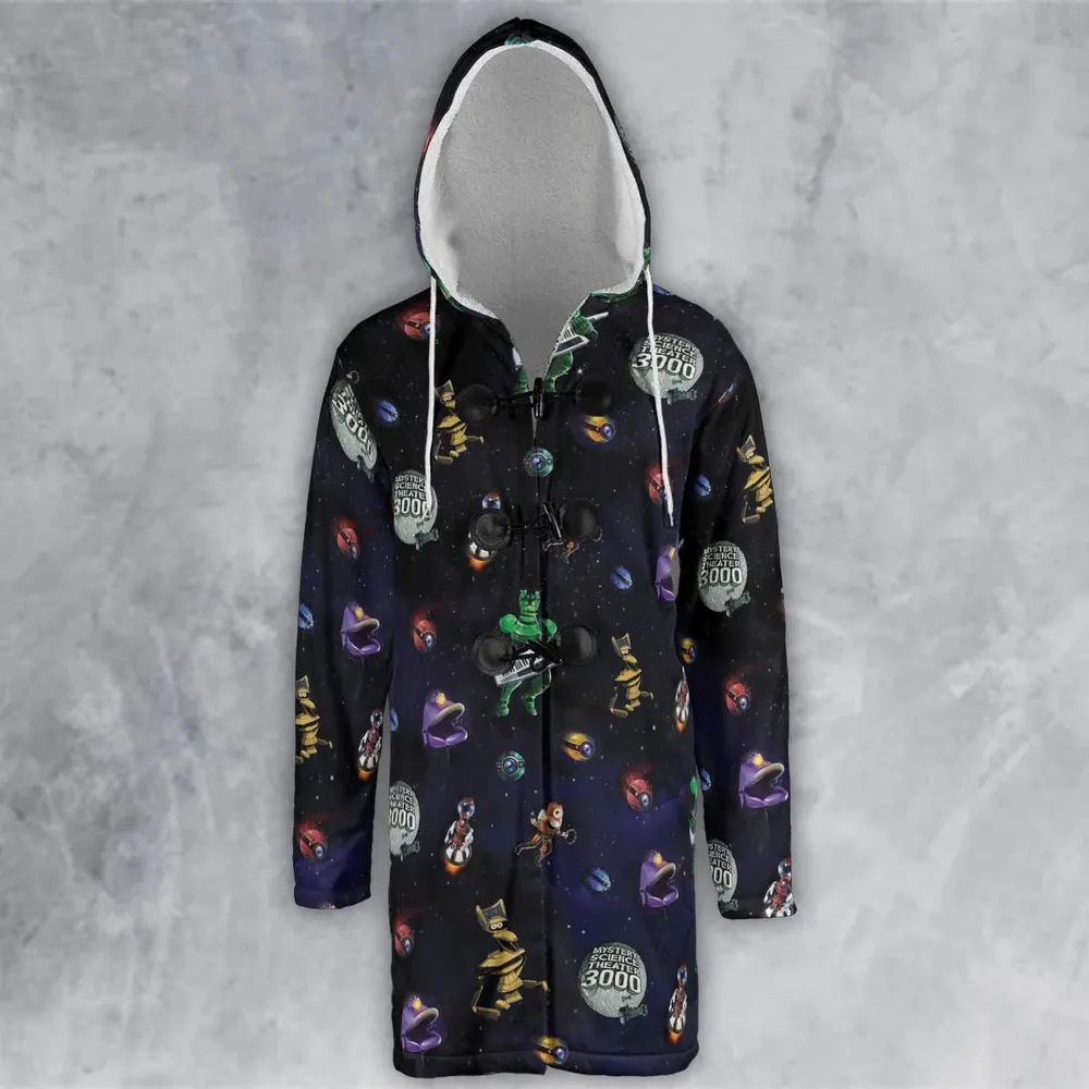 Robot Roll Call MST3K Hooded Cloak Coat - 2