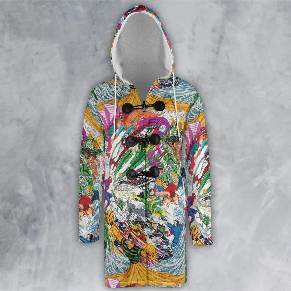 Spidey Sense Spider Man Hooded Cloak Coat - 2