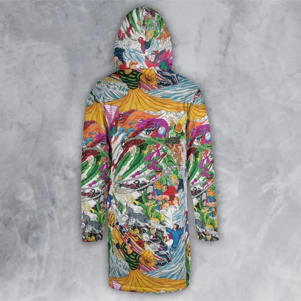Spidey Sense Spider Man Hooded Cloak Coat - 3