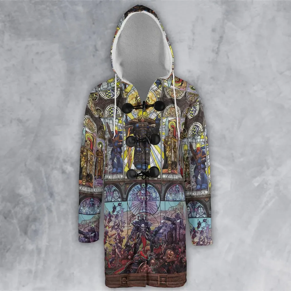 WH40K Library Hooded Cloak Coat - 2