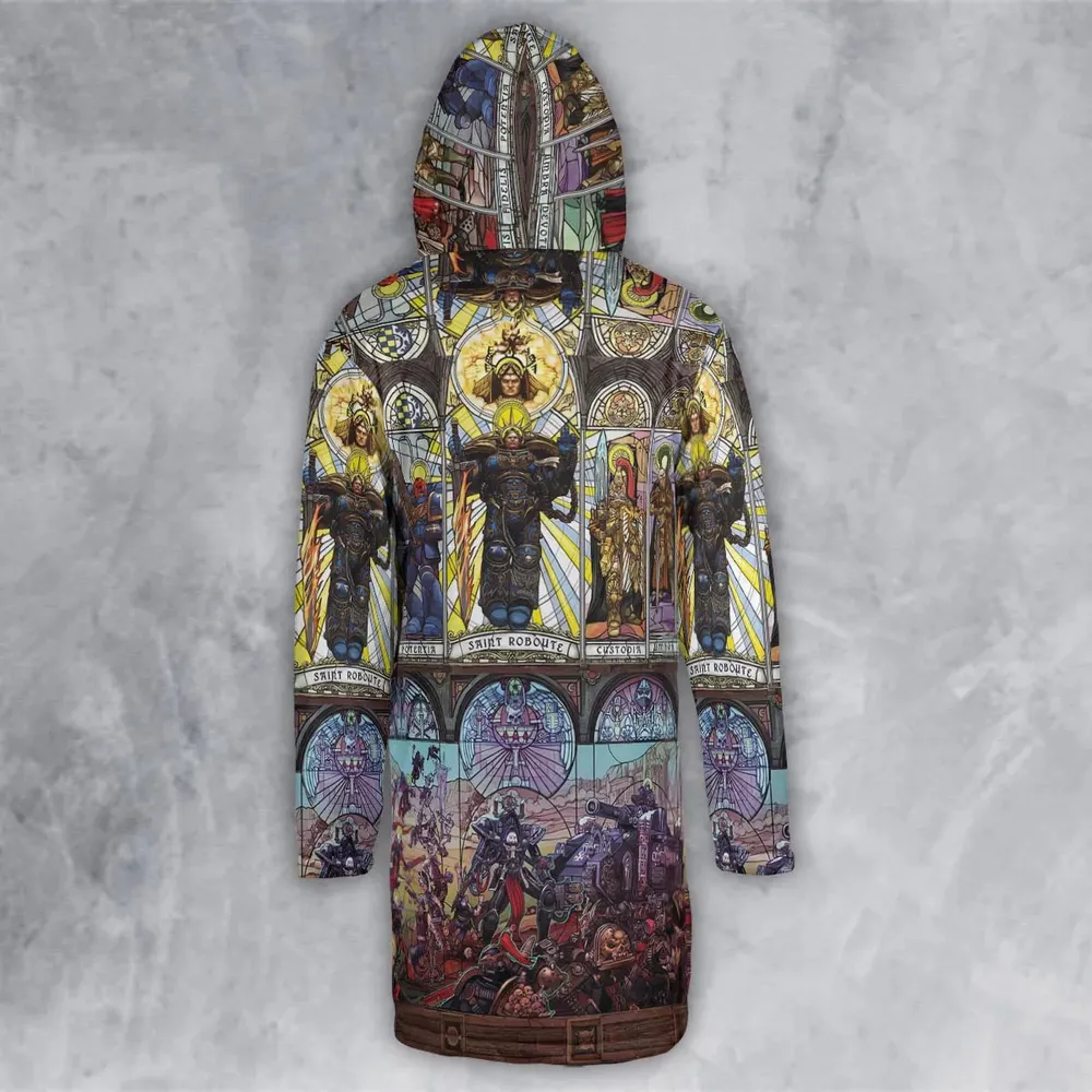 WH40K Library Hooded Cloak Coat - 3