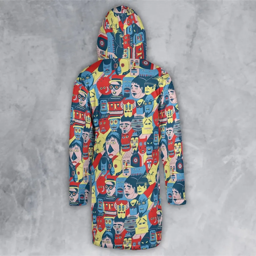 Trash Monsters Adult Swim Hooded Cloak Coat - 3