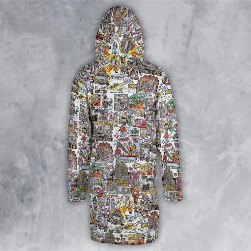 Back To Style Back To The Future Hooded Cloak Coat - 3