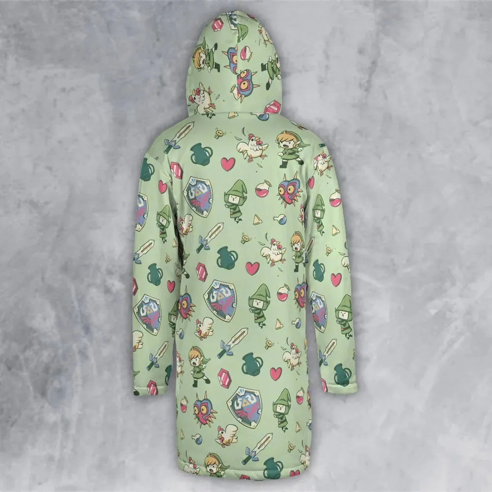 Let's Roll Link The Legend of Zelda Hooded Cloak Coat - 3