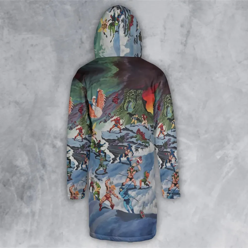 MOTU Castle Grayskull Battle Hooded Cloak Coat - 3