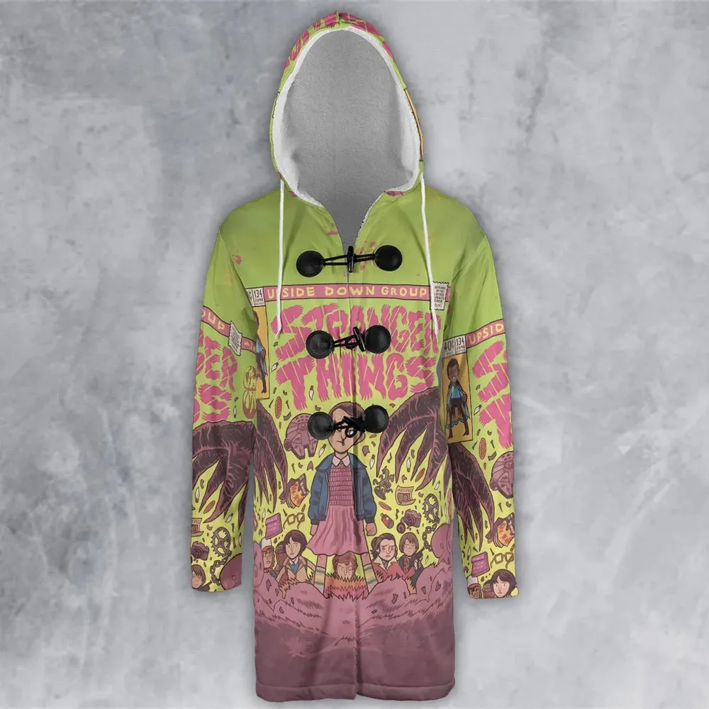 Into The Unknown Stranger Things Hooded Cloak Coat - 2