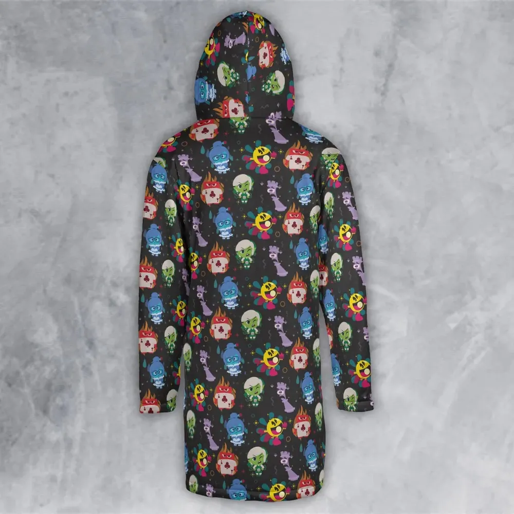 Intensamente Inside Out Hooded Cloak Coat - 3