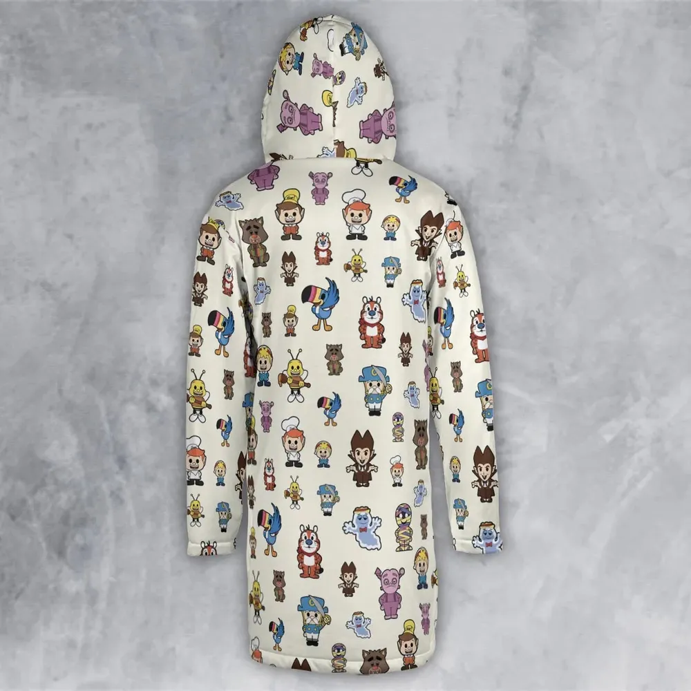 Breakfast Club Cereal Mascot Hooded Cloak Coat - 3