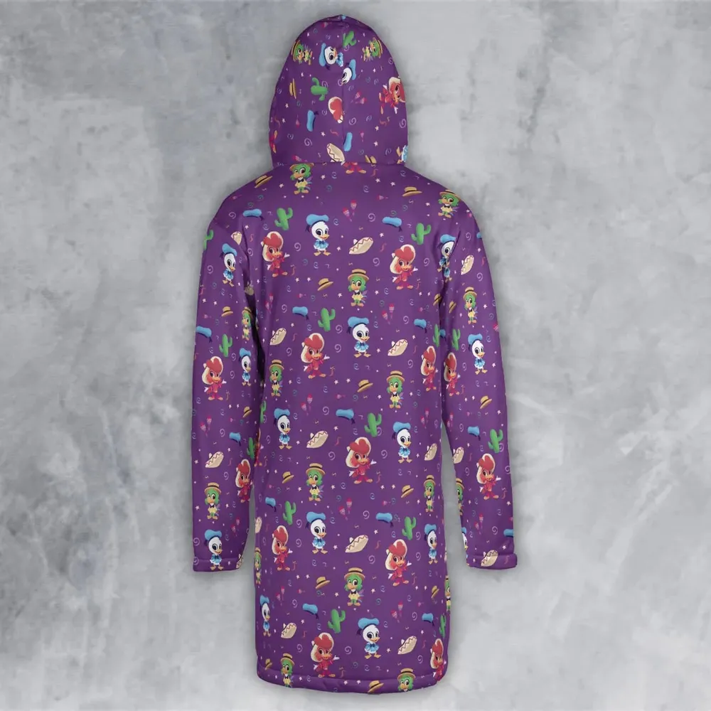 Three amigos Donald Ducktales Hooded Cloak Coat - 3