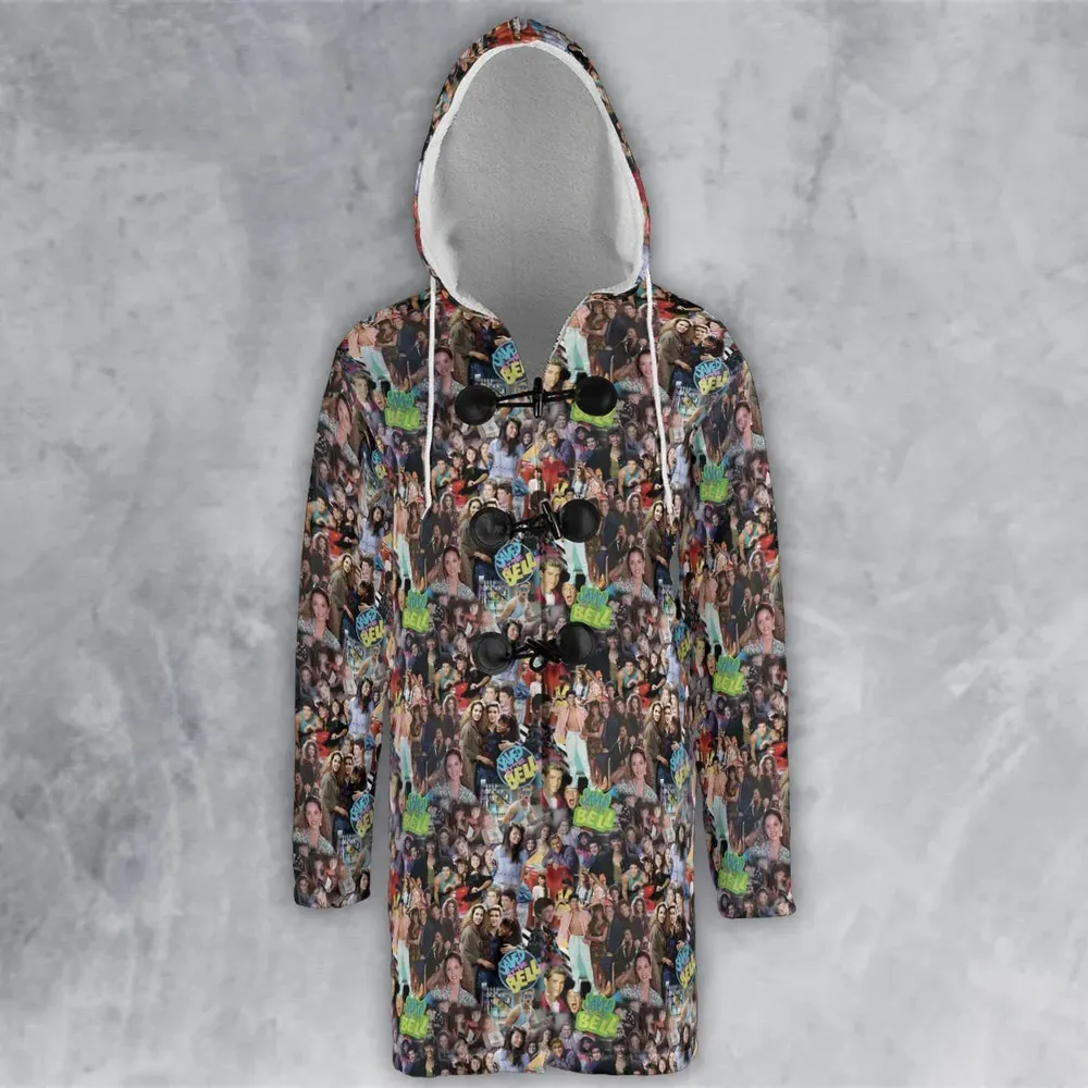 Saved by the Bell Hooded Cloak Coat - 2