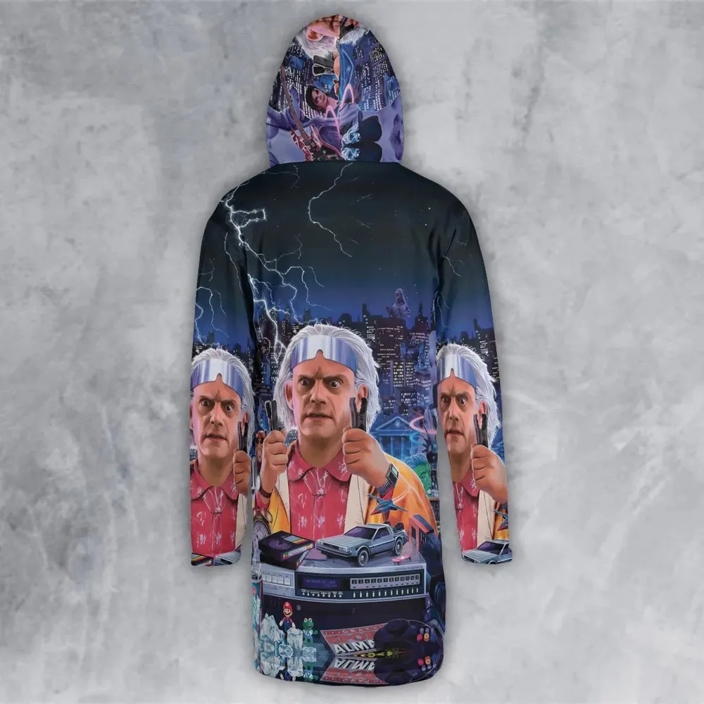 Great Scott! Back To The Future Hooded Cloak Coat - 3