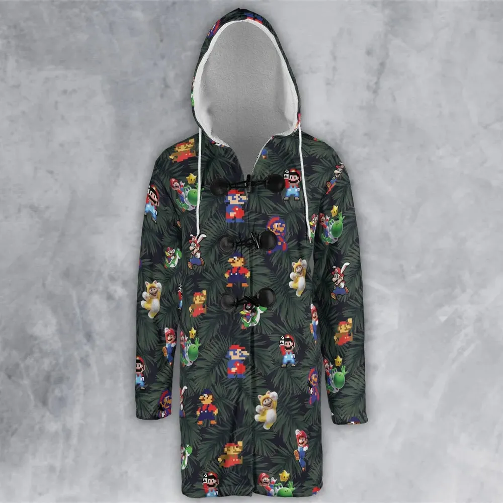 Tropical Mario Super Mario Hooded Cloak Coat - 2