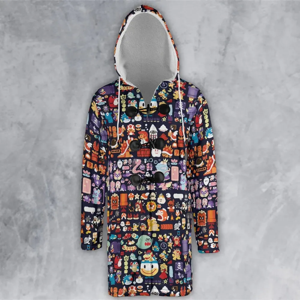 Mario Colors Super Mario Hooded Cloak Coat - 2