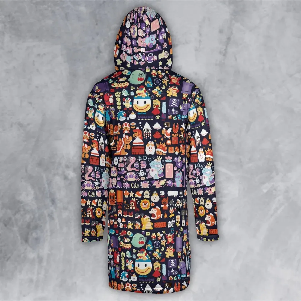 Mario Colors Super Mario Hooded Cloak Coat - 3