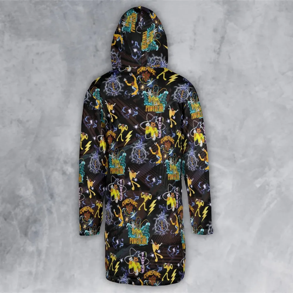 Powerline Concert A Goofy Movie Hooded Cloak Coat - 3
