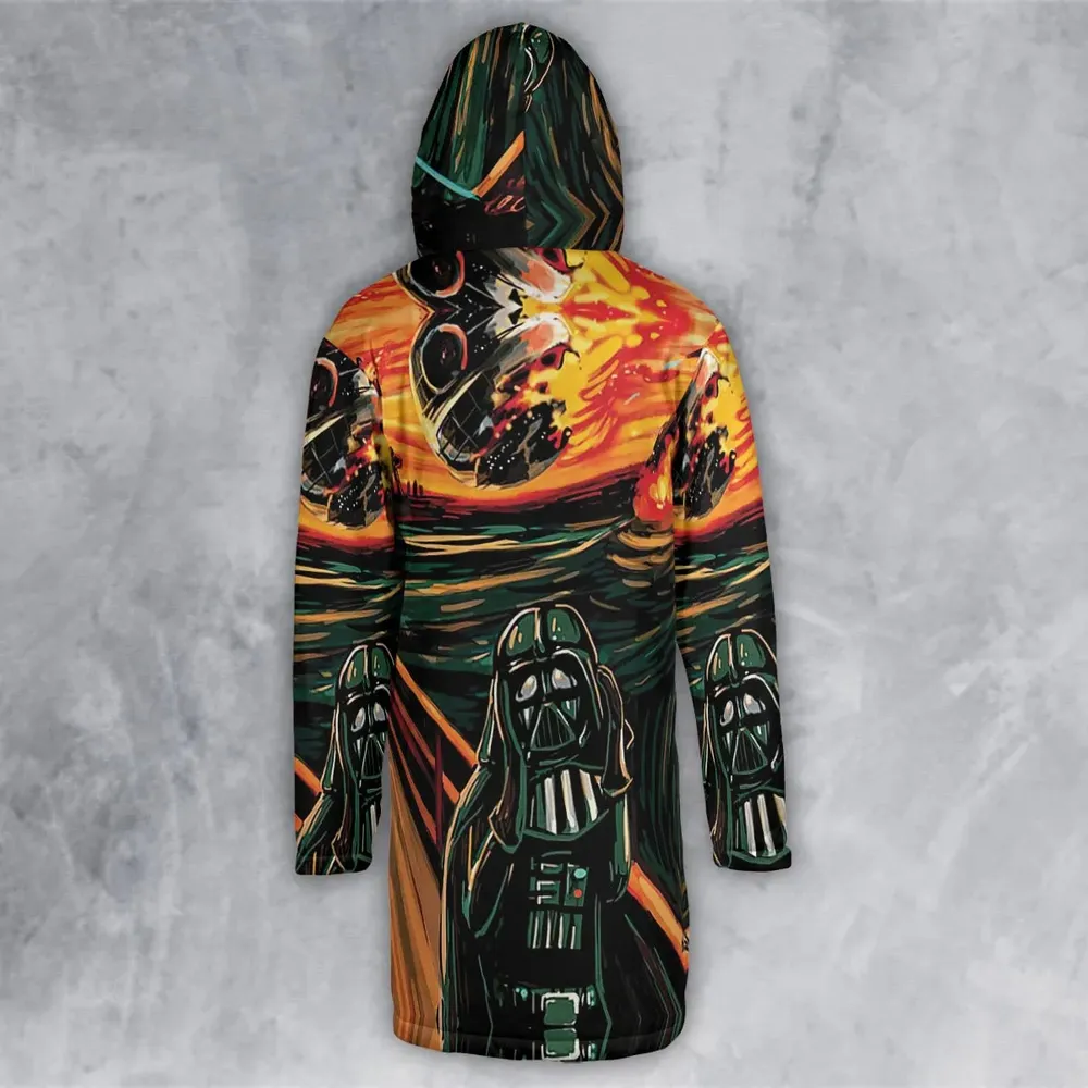 Vader Scream Darth Vader Hooded Cloak Coat - 3